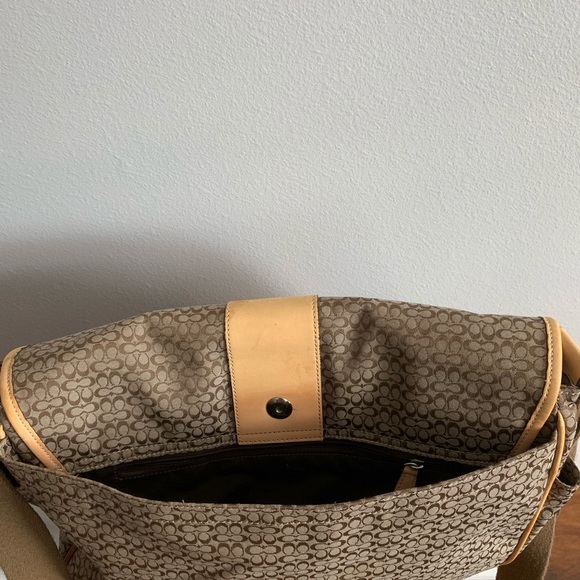 Vintage Coach Monogram Messenger/Diaper Bag F77004 - Picture 8 of 8